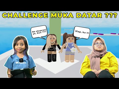 MAIN ROBLOX TANPA EKSPRESI 😂, LEIKA DAN BUNDA