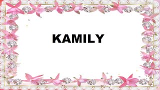 Significado do Nome Kamilly - Significado dos Nomes