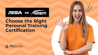 ISSA vs NASM: Choosing the Right Personal Training Certification for You| FitBudd| #personaltrainer