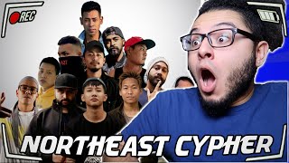 Northeast Cypher 2020 | Indian Hiphop Cypher | Prod. SPIDER | REACTION