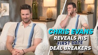 Chris Evans Reveals His First Date Dealbreakers & Reacts To Childhood Acting Gig