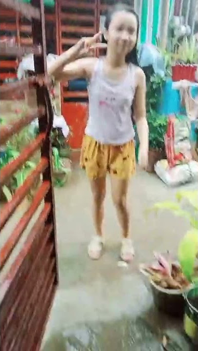 Naligo sa ulan s ate Dorothy 🥰🥰