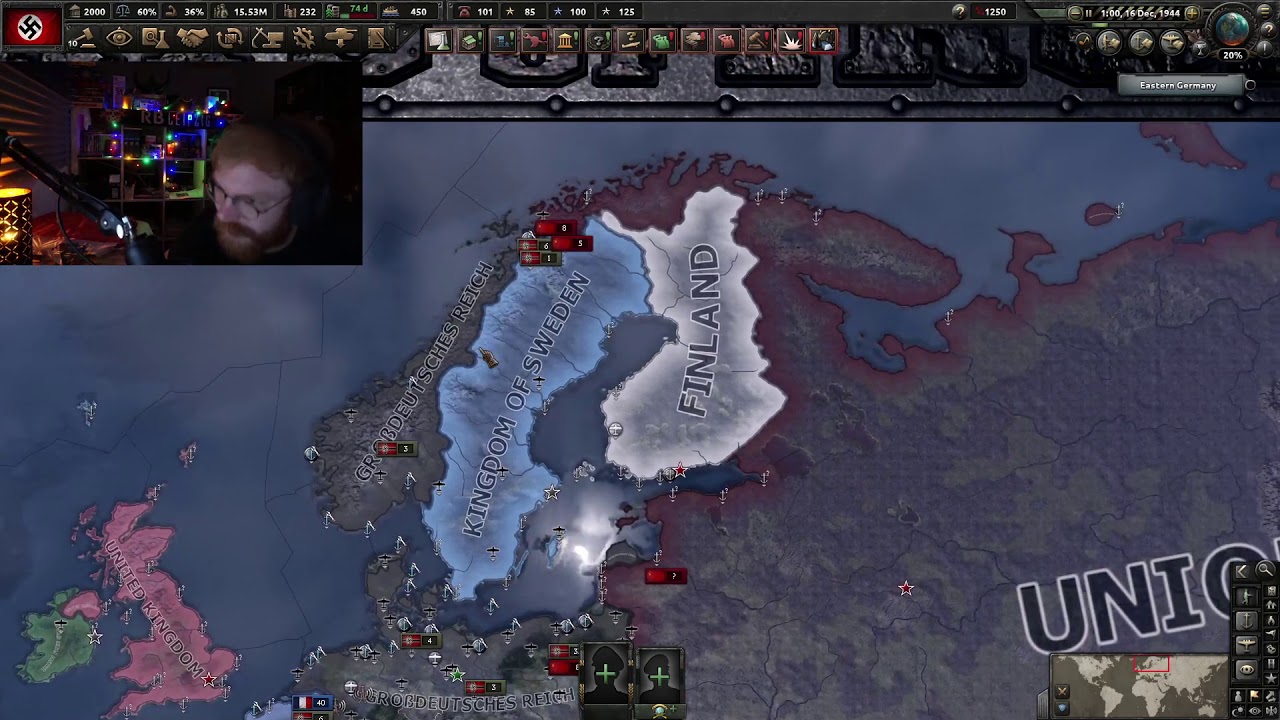 TommyKay Plays HOI4: Endsieg 1944 (WW2) - Part 2