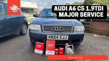 Complete Major Service on Audi A6 C5 | DIY Maintenance Guide
