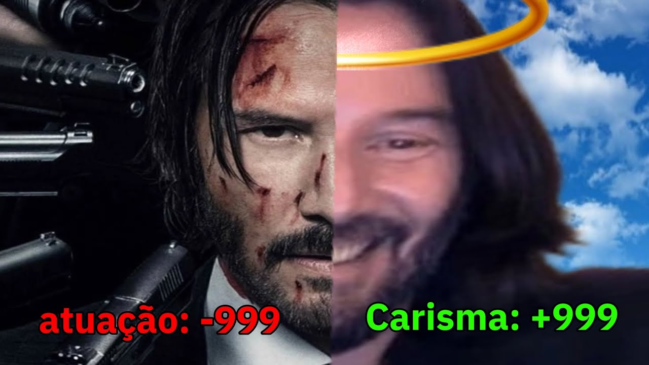 O Keanu Reeves virou um anjo (não é meme).