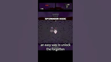 An Easy Way of Unlocking Forgotten #tboi #thebindingofisaac #bindingofisaac #repentance