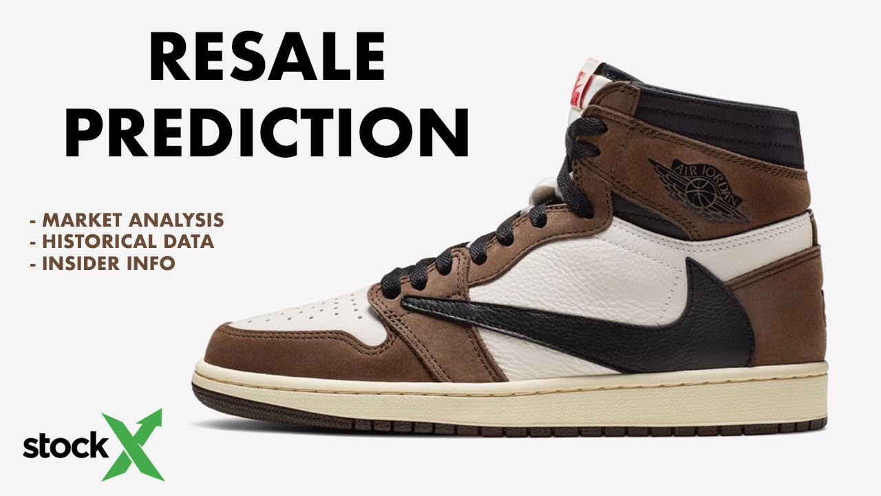 air jordan 1 travis scott resell price