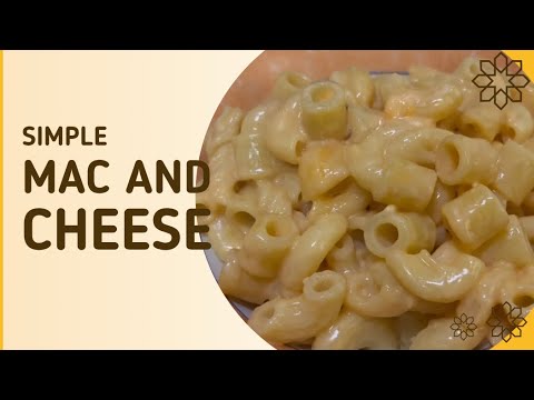 Simple mac and cheese for scratch