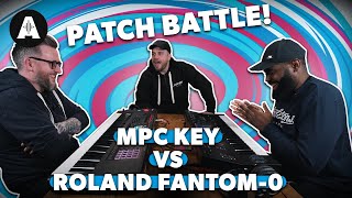 Patch Battle Feat. Mike Patrick & Dan Bingham  Akai MPC Key vs Roland Fantom0