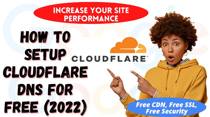 How to Setup Cloudflare DNS For Free (2022) | Free CDN, Free SSL | Add Your Domain to Cloudflare