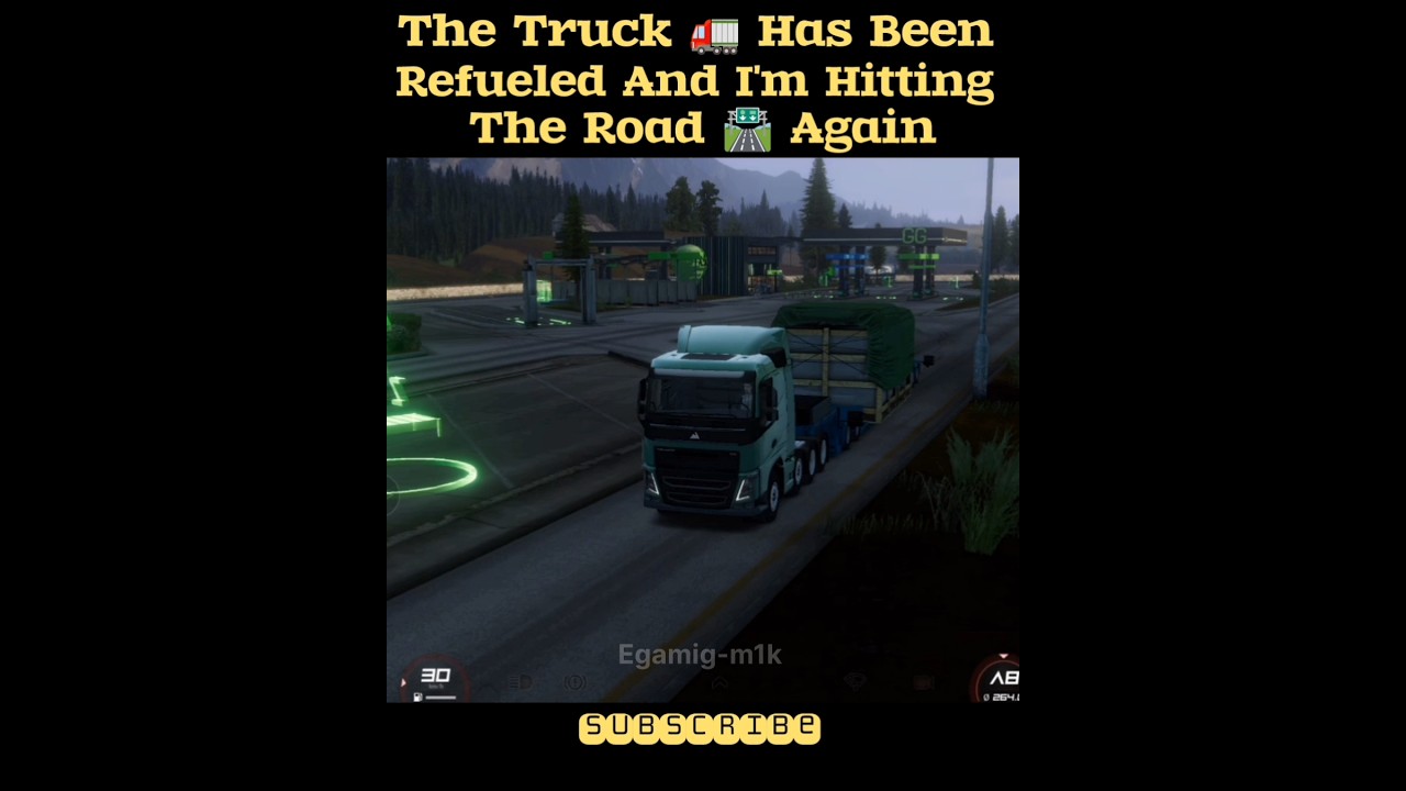 The Truck 🚛 Has been refueled and I'm hitting the road 🛣️ again 