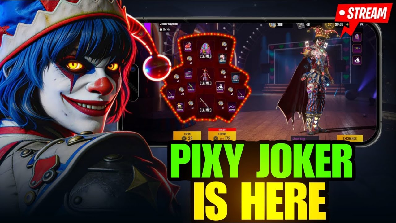 SCARFALL 2.0 LIVE 🔥 | NEW JOKER EVENT IS HERE | Full Grind + Rewards | Pixy Joker Gameplay