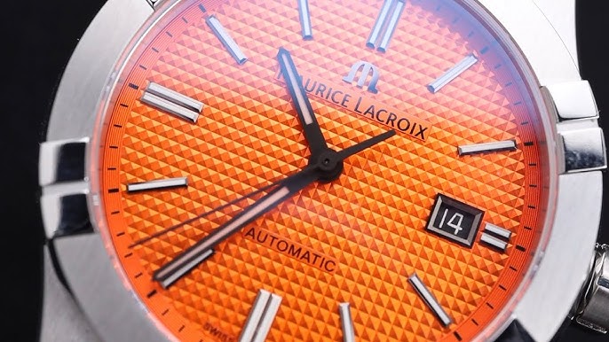 AI6008-SS00F-530-E Lacroix YouTube Edition Aikon Maurice Automatic Dial Orange - Limited