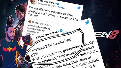 Tekken Confirms Tekken 8 crossplay, rollback netcode, and a beta