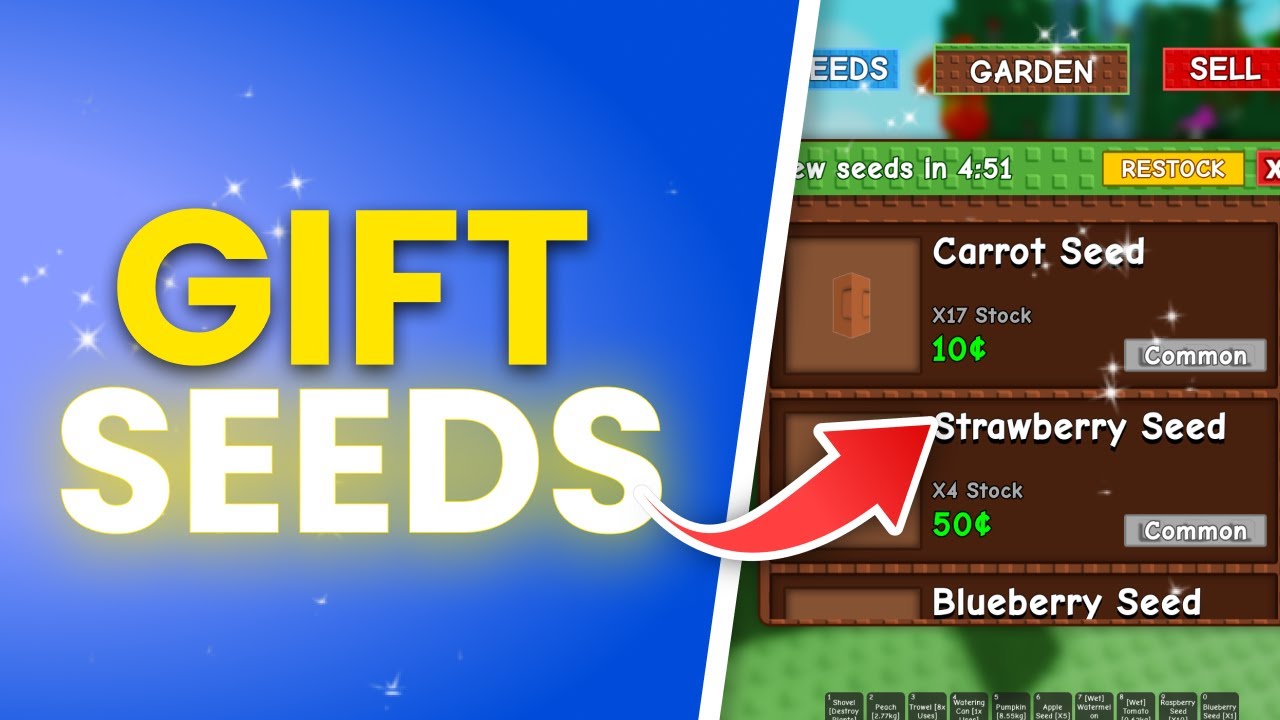 How To Gift Seeds In Grow A Garden (Full Guide) - YouTube