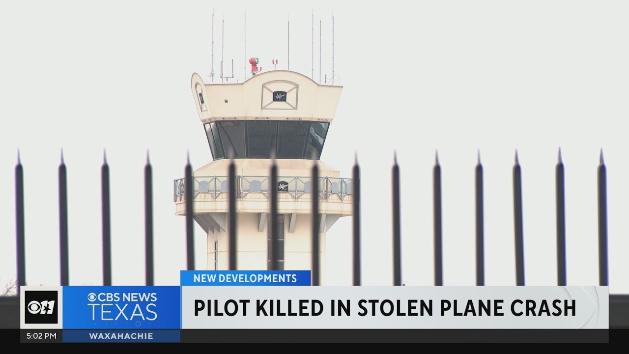 Pilot killed in stolen plane crash investigators say - YouTube