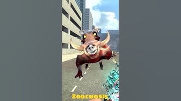 TEST ZOOCHOSIS NEW MONSTERS ANIMALS SCARY MOMENTS IN BIG CITY IN GARRY