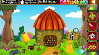 G4K Small Girl Escape From Stone House  Game Walkthrough screenshot 3