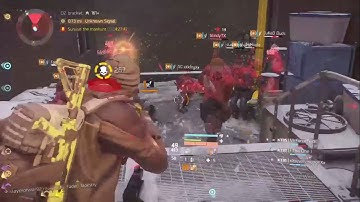 MANHUNT 4 vs EVERY1 - The Division Dark Zone CRAZY PvP