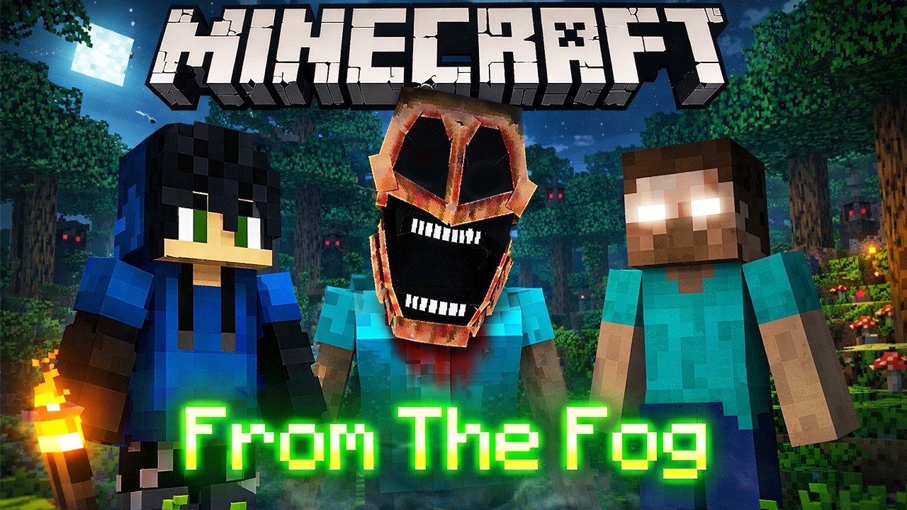 Minecraft 100 Days: FROM THE FOG