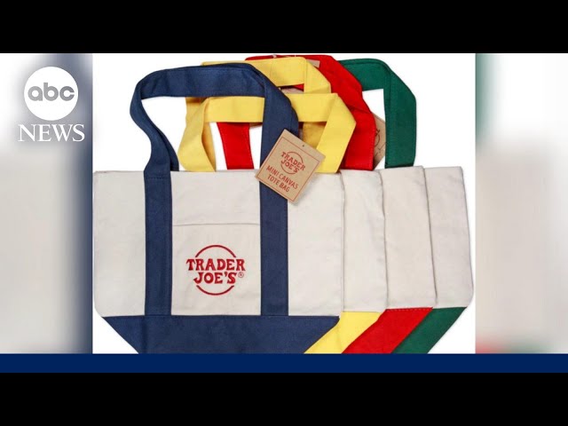 Trader Joe's announces plans to restock its viral mini tote bags – KTLA