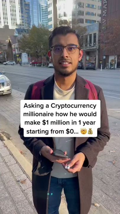 Crypto millionaire on how he would make $1 million in 1 year