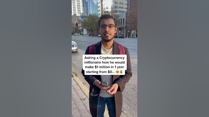 Crypto millionaire on how he would make $1 million in 1 year