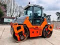 HAMM DV70 VO DOUBLE DRUM ROLLER * 3025 HOURS * C/W TARMAC CUTTER