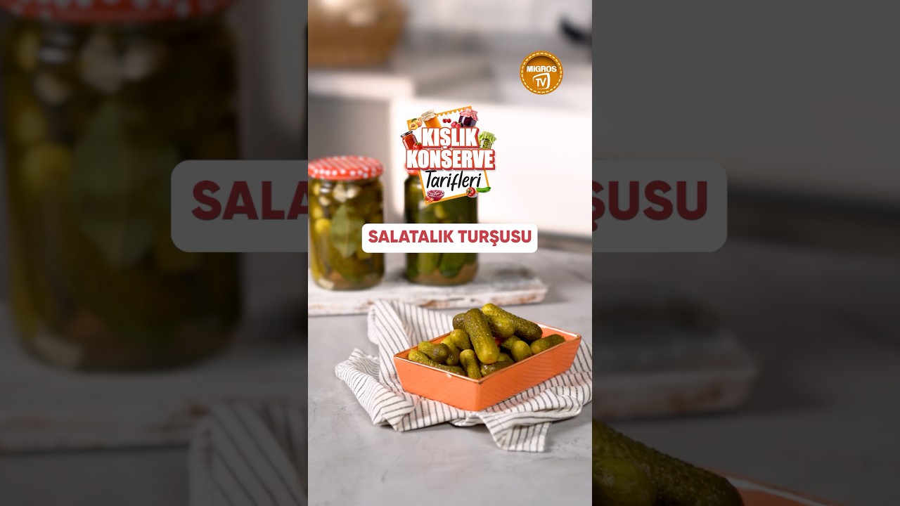 Kornişon Turşu Tarifi | Evde Kütür Kütür Salatalık Turşusu Nasıl Yapılır? ???? #turşutarifi #migrostv