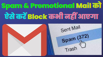 Block Spam Emails in Gmail With These Simple Tricks | Spam And Promotional Mail Delete