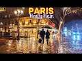 20 November 2025 – Paris Heavy Rain 🌧️ | Afterwork Evening Walk | 4K HDR Paris Walk