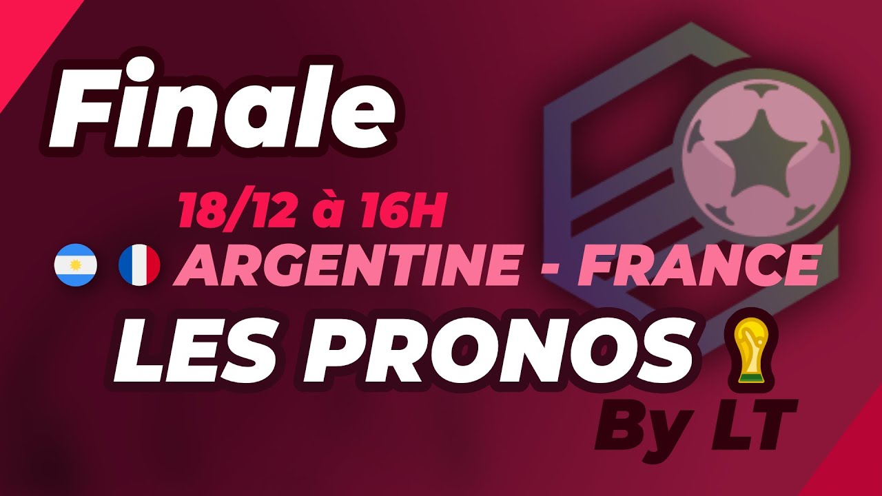 🌍 Pronostic Coupe du monde Argentine France match du jour 18 Décembre