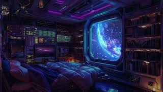 Deep Space Sleeping Quarters | White and Grey Noise | Relaxing Sounds of Space Flight | 3 Hours