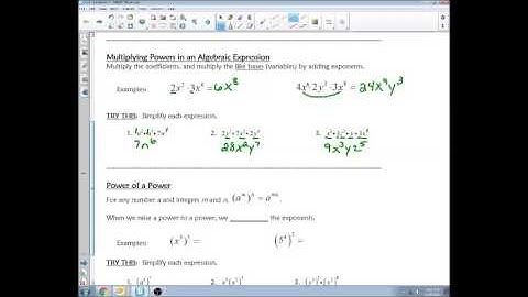 8 3 8 4 Multiplication Properties of Exponents