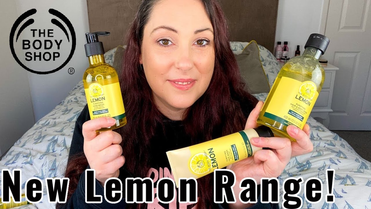 NEW PURIFYING LEMON Range from The Body Shop | Vegan