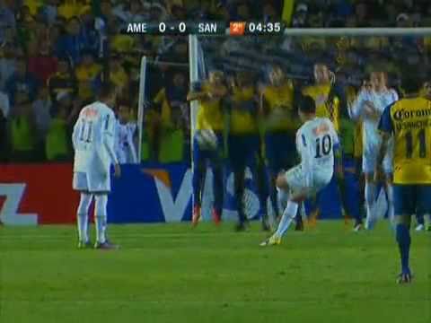 América Vs. Santos, 2011 Copa Libertadores: Match Report, America Out With  Head Held High - FMF State Of Mind