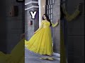 Choose your first letter and see your anarkali dress 👗#dress #viral #anarkalis #subscribe