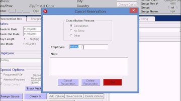 CampWorks Training - How to Delete a Reservation