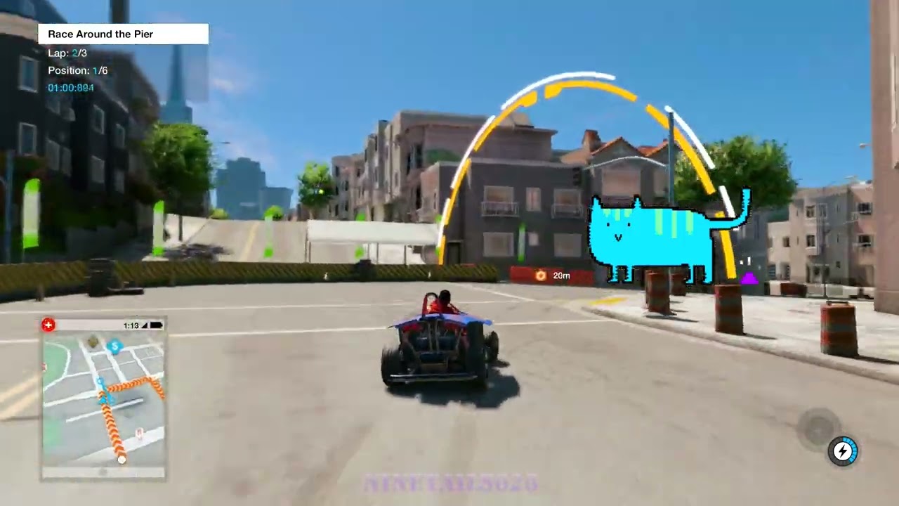 Watch Dogs 2 ALL EKART RACES  PS4