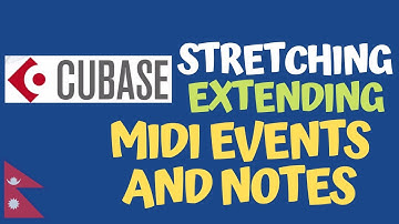 Stretching Midi Notes and Events in Cubase