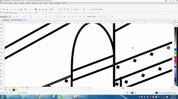 Corel Draw Tips & Tricks Take the fill colors out of an object Part 3 move nodes