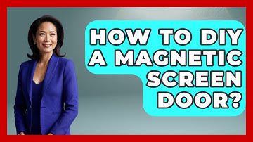 How To DIY A Magnetic Screen Door? - Insects and Invaders