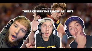 NFL FANS React To AFL BIG HITS! (HERE COMES THE BOOM!)