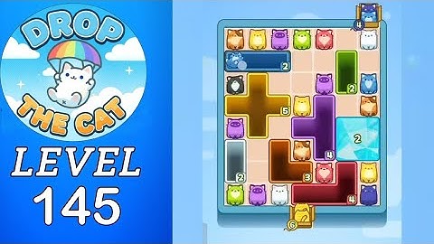 Drop The Cat Level 145 Walkthrough