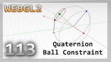 WebGL2 : 113 : Quaternion Ball Constraint / Limit