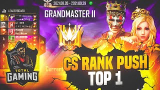 Cs Rank Push Gold To grandmaster In 15 Hours 😍🔥 || TG DADA - Garena Free Fire