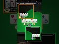 Giselle54 checks back bottom two pair on flop vs. SPACEMAN1337 #pokerstrategy #pokerplayer