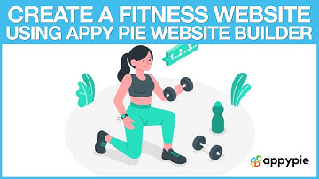 How to create a fitness website using Appy Pie’s website builder?