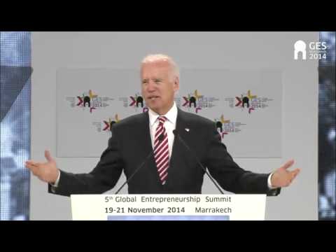 Update New Joe Biden at Global Entrepreneurship Summit 2014 in Marrakech