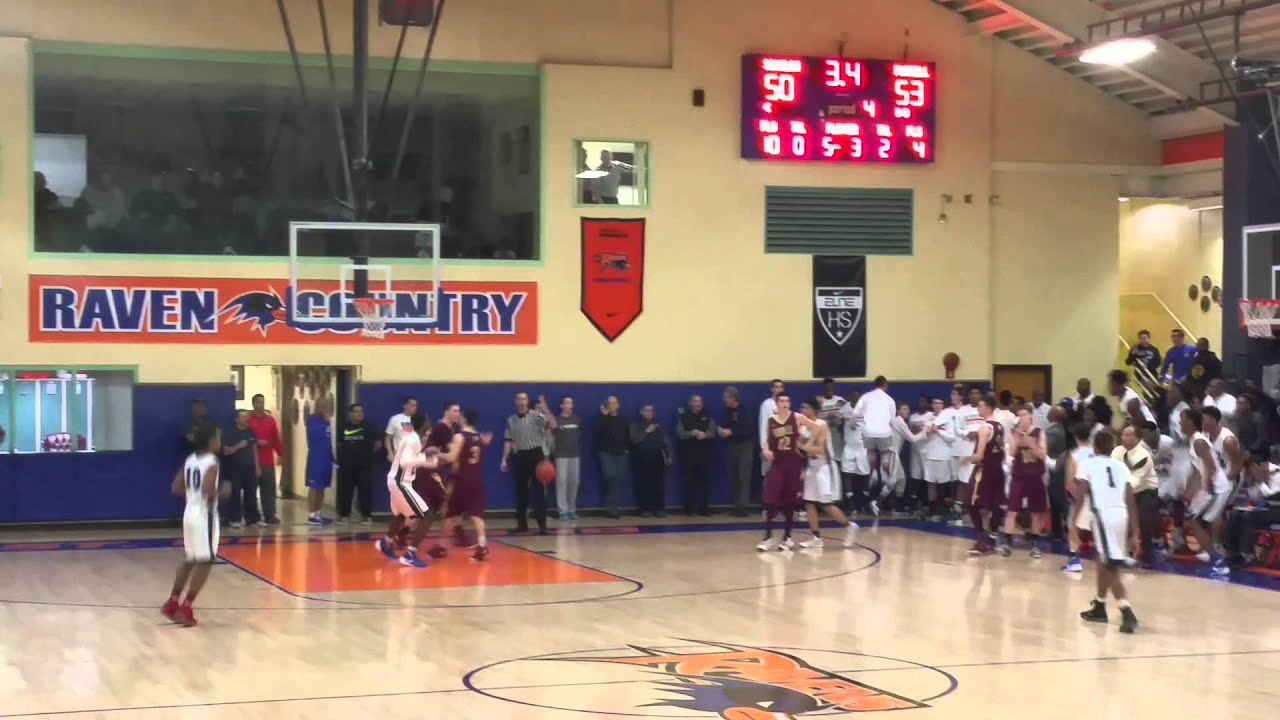 George Pena of Scanlan sends the game into OT